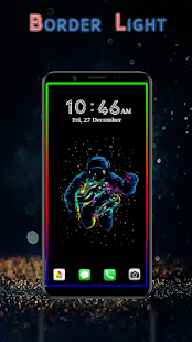 Скачать игру Border Light - Edge Lighting Colors live wallpaper для Android бесплатно