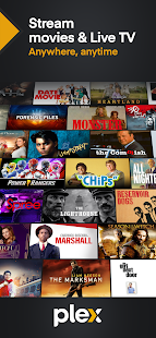Plex: Suoratoista elokuvia ja TV-kuvakaappauksia