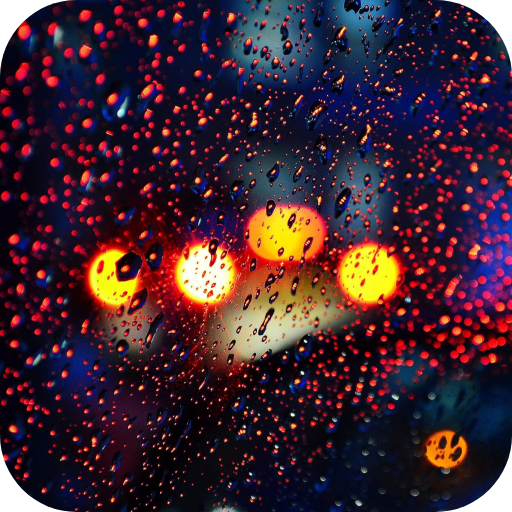 4K Rain Drops Video Wallpaper logo