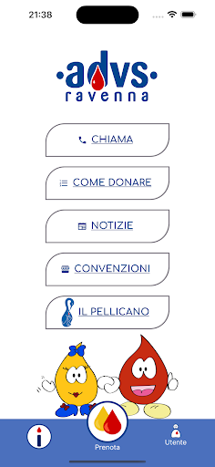 Android application ADVS Ravenna screenshort