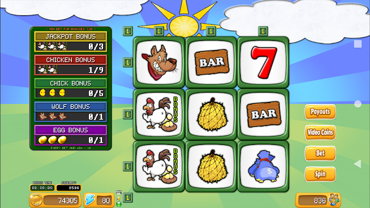 Cherry Gallina 9 Reels Slot - 1.5 - (Android)