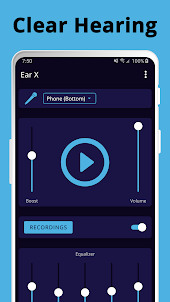 Ear X: Hearing Sound Amplifier
