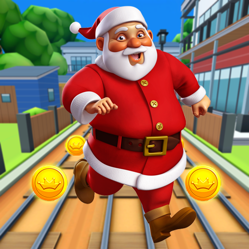 Subway Santa Xmas Run  Icon