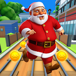 Cover Image of Download Subway Santa Xmas Run  APK