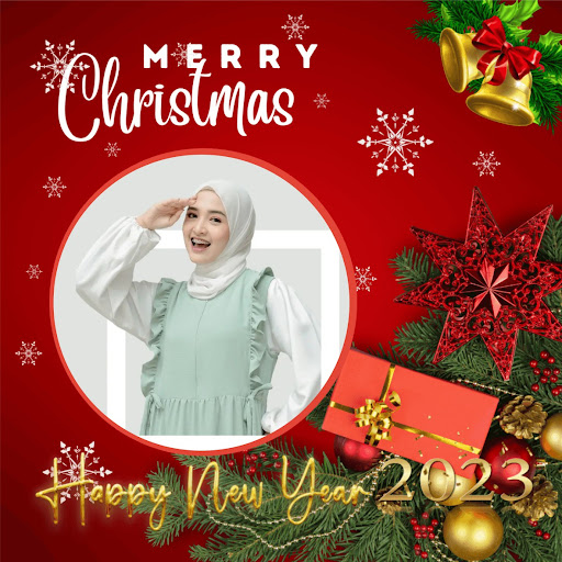 Twibbon Frame Natal Tahun Baru