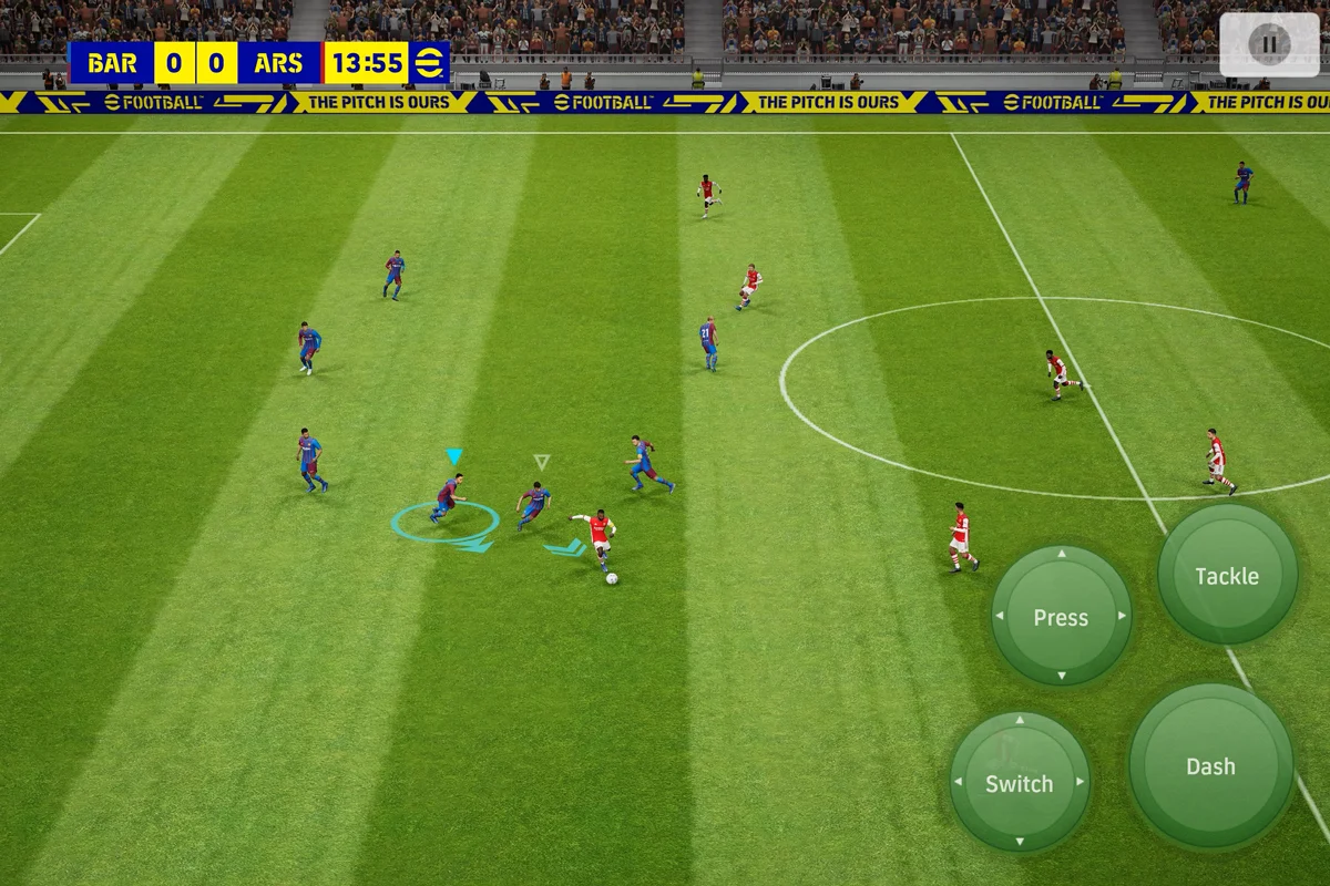 تحميل لعبة بيس eFootball PES 2022 مهكرة للاندرويد