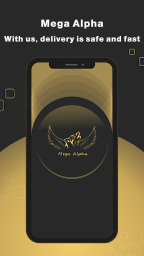 Android application Mega Alpha - Delivery screenshort