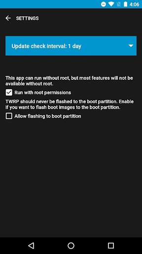Official TWRP App  Screenshots 3