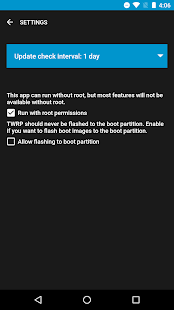 Official TWRP App Captura de pantalla