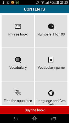 Screenshot of Learn Slovak - 50 languages