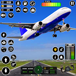 Cover Image of Baixar Simulador de Voo de Avião 3D: Jogo de Piloto de Avião  APK