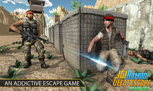 IGI Rambo Jungle Prison Escape 2019 1.0.5 APK screenshots 3