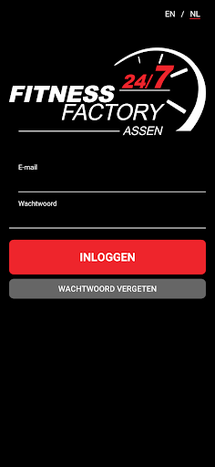 Android application Fitness Factory Assen screenshort