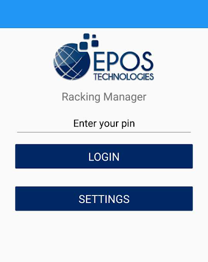 Android application Racking Manager screenshort