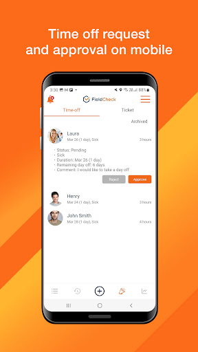 Screenshot of FieldCheck – Digital Fieldwork