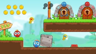 Red and Blue: Ball Heroes - Screenshot 3