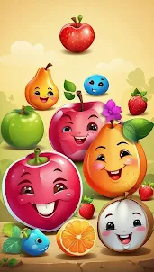 Merge Fruits Drop Puzzle Game
