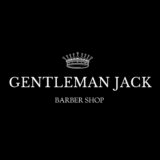 Gentleman Jack Barber shop logo
