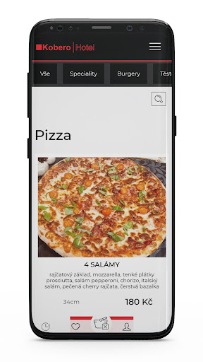 Android application Pizza Kobero screenshort