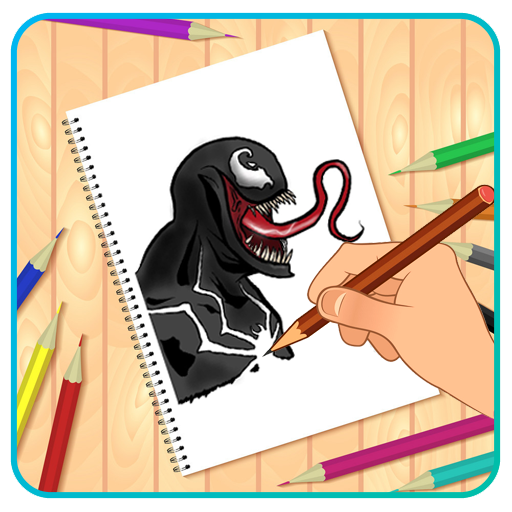 Cómo dibujar superhéroe Venom - Apps en Google Play