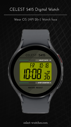 CELEST5415 Retro Digital Watch Screen 3