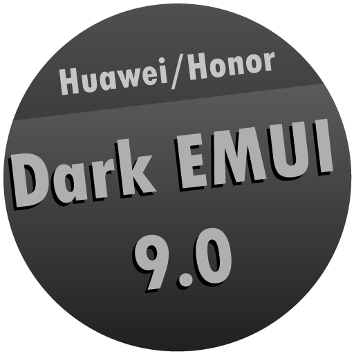 Dark EMUI 9 / 9.1 Theme for Hu 42.0 Icon