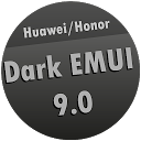 Dark EMUI 9 / 9.1 Theme for Hu