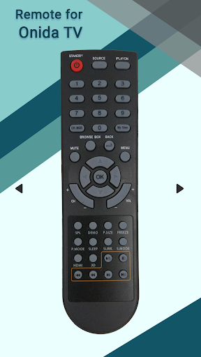 Android application Remote for Onida TV screenshort