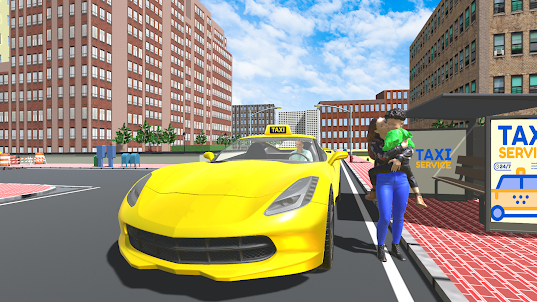 Taxi Simulator Car Game Driver