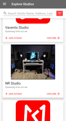My Studio by Studio Manager Screen 3