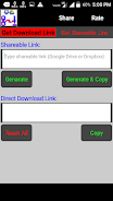 Direct Download Link Generator Screenshot