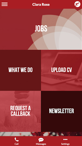 Android application Clara Rose Consultancy screenshort