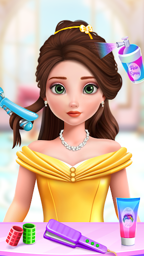 Princess Girls Hair Salon Game Screen 3