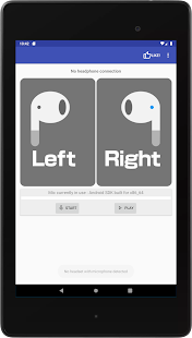 Headphone Left Right Mic Test スクリーンショット
