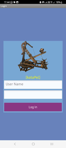 Android application kataPel screenshort