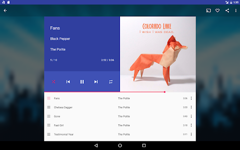 Shuttle+ Music Player (Legacy) Captura de tela