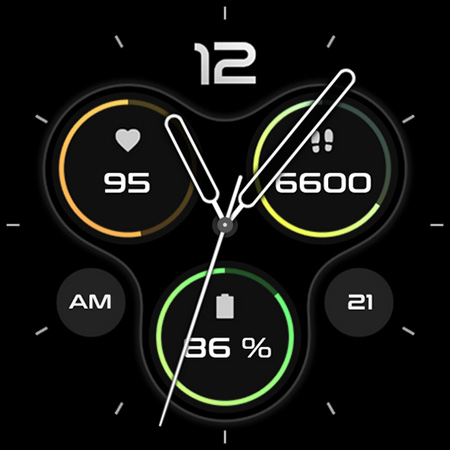 Awf Aeon e-BPM Watch face