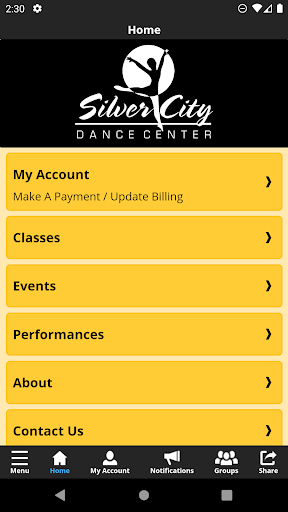 Silver City Dance Center Screen 2