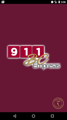 Android application 911EmpresasBC screenshort