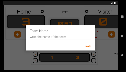 Basketball ScoreBoard Screen 3