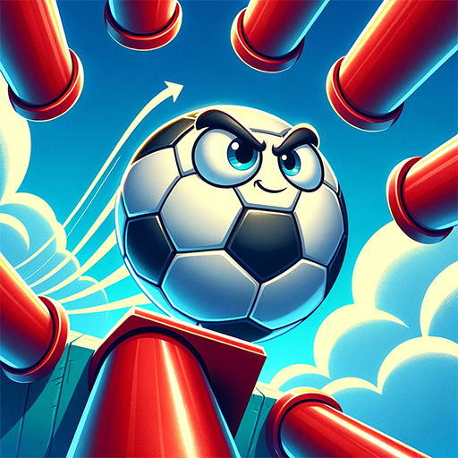 Flying FootBall Ball logo
