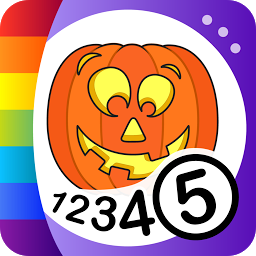 Icoonafbeelding voor Color by Numbers - Halloween