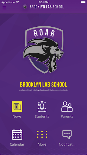 Android application Brooklyn Lab School screenshort