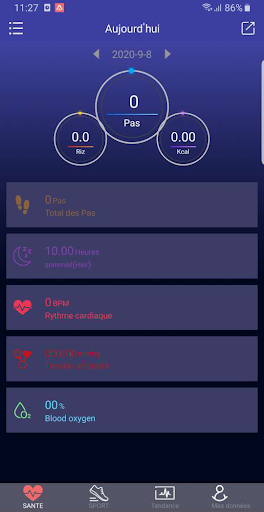 Android application ABYX FIT SOFT screenshort