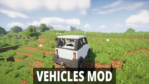 Android application Vehicles Mod for Minecraft PE screenshort