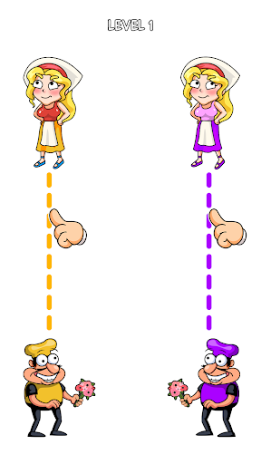 Android application Love Rush - Draw to Love screenshort