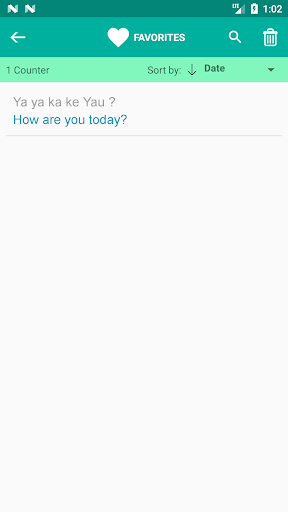 Hausa English Translator Screen 3