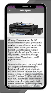Epson L550 Printer Guide