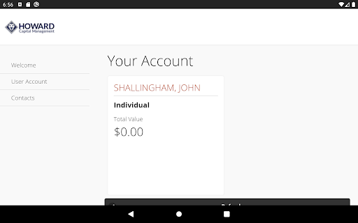 Android application Howard Capital Management, Inc screenshort