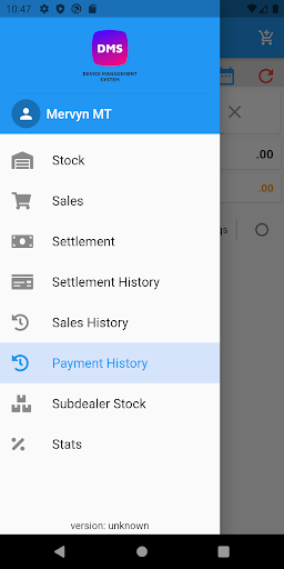 Android application DMS - Device Management System screenshort